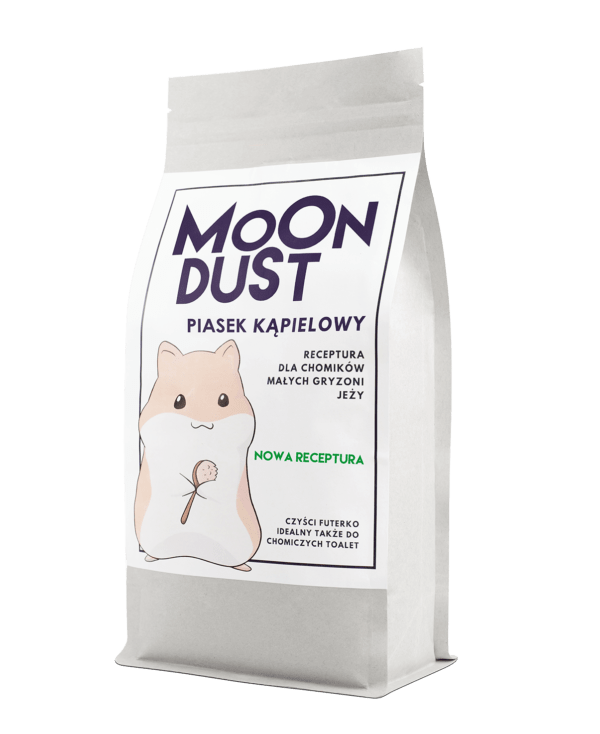 MoOn Dust - piasek kąpielowy dla chomików, jeży i małych gryzoni 2 kg